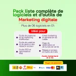 PACK ULTIME DES LOGICIELS & OUTILS DE MARKETING DIGITAL