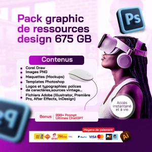 PACK GRAPHIC DESIGN de 675 GB